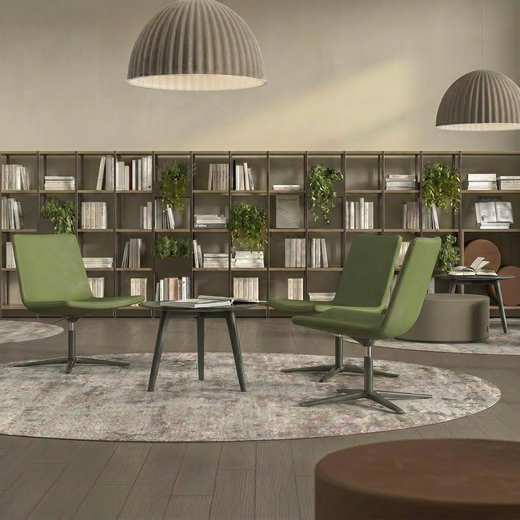 Étagère de bureau modulaire comme séparateur de pièce ǀ Combus