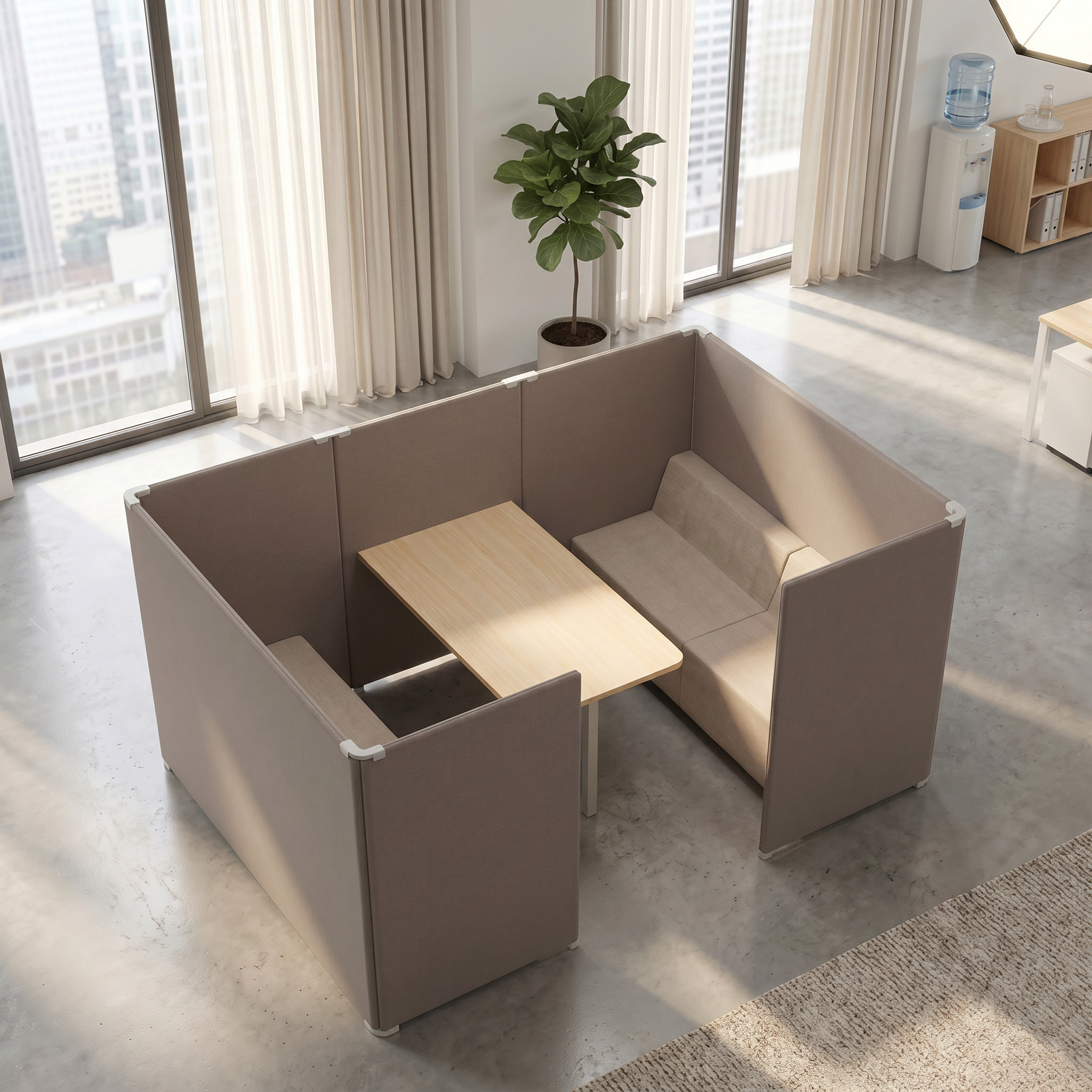 Focus sur les lieux de travail acoustiques et flexiblement extensibles | Mon espace
