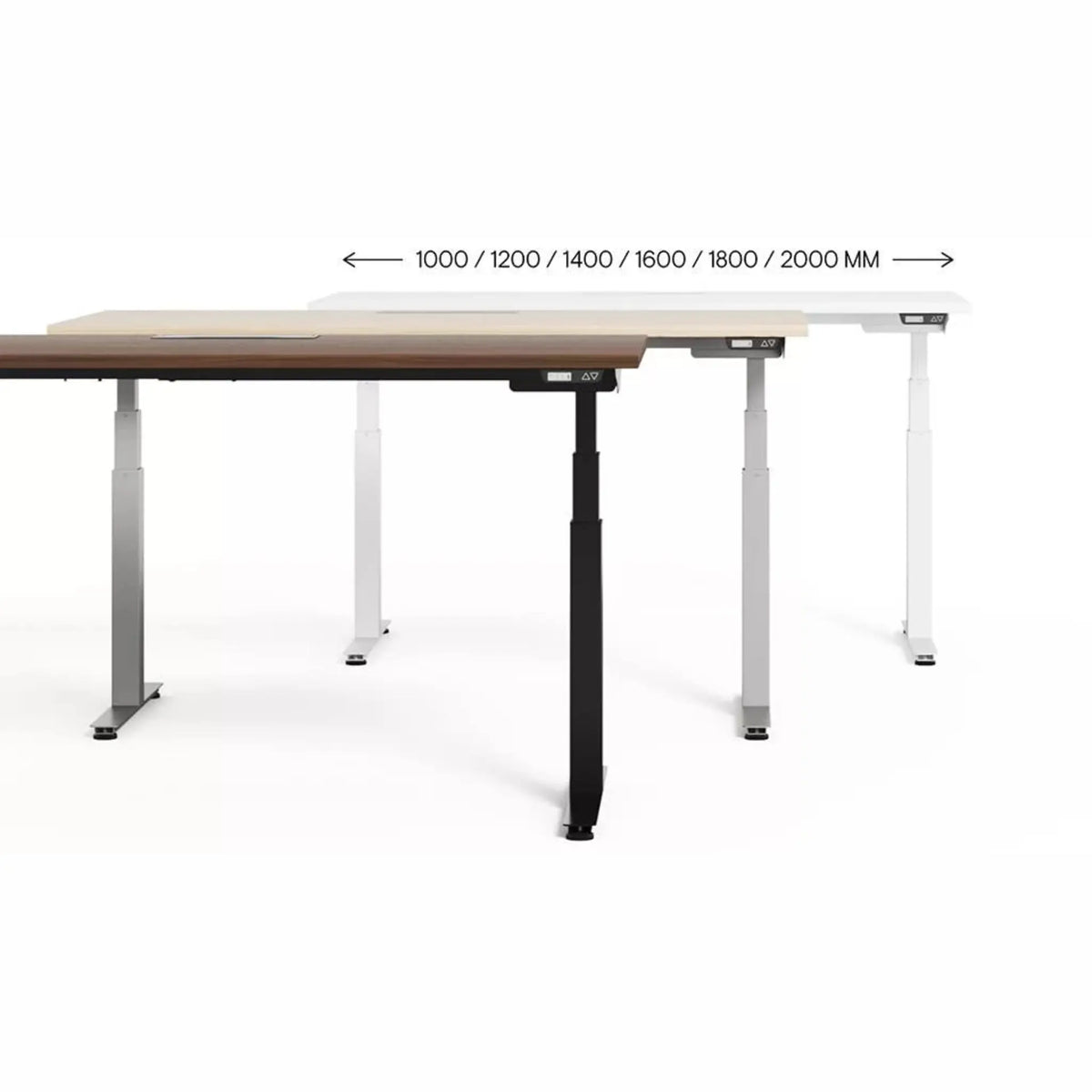 Stehtisch kaufen – Höhenverstellbarer Tisch für produktives Arbeiten im Büro.