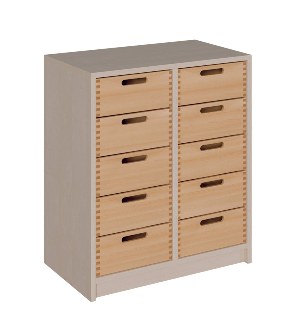 Regal Kindergarten mit 10 Boxen