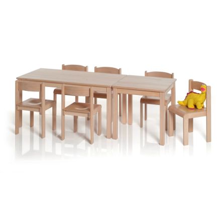 Sonderangebot: Kiga Komplett-Set (24 Stühle & 8 Tische)