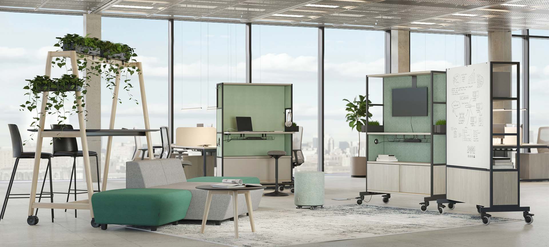 Smart Office Kibemo to support Smart Working Styles