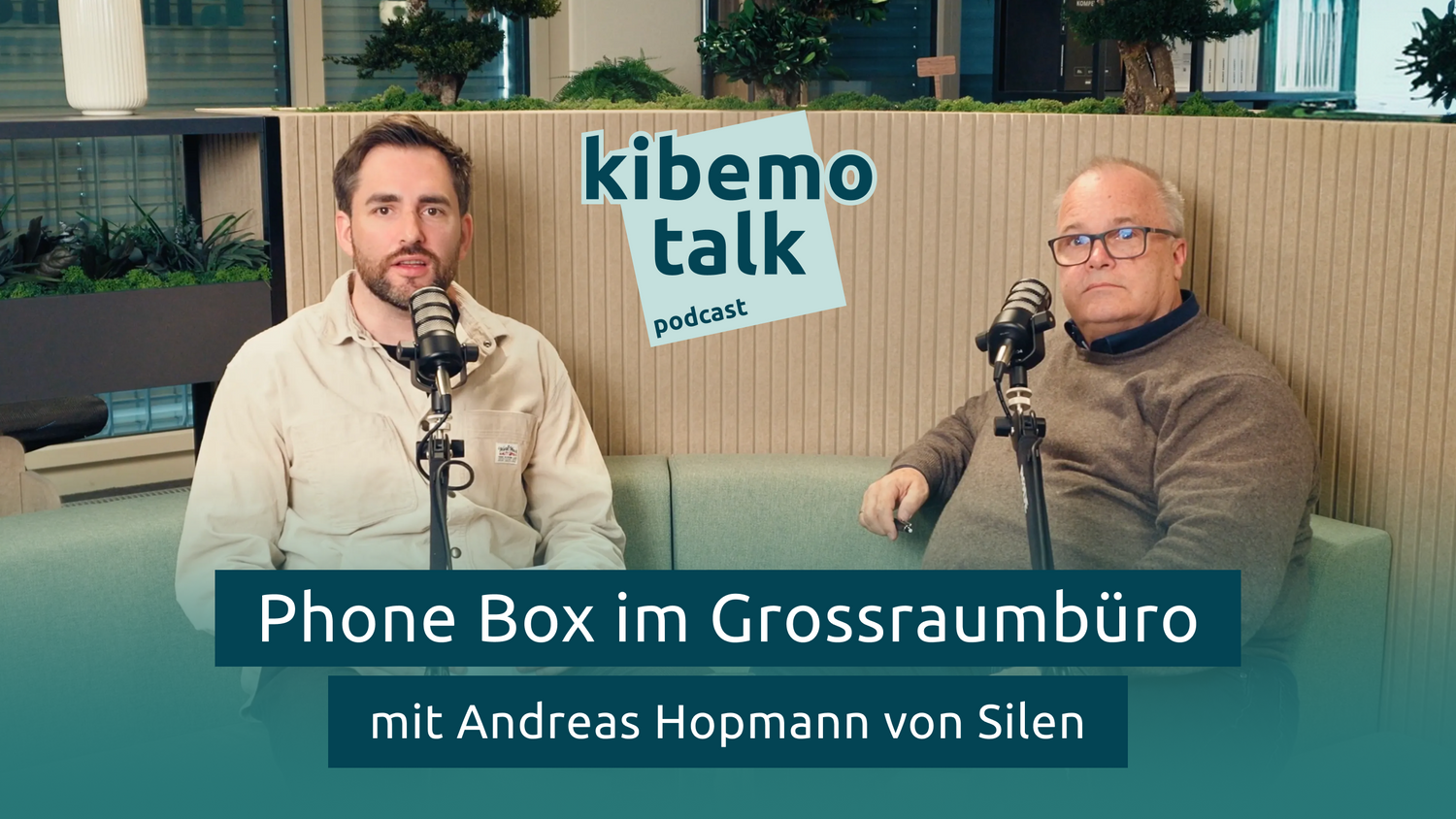 Phone Box im Grossraumbüro: Ruhe, Fokus und Privatsphäre schaffen