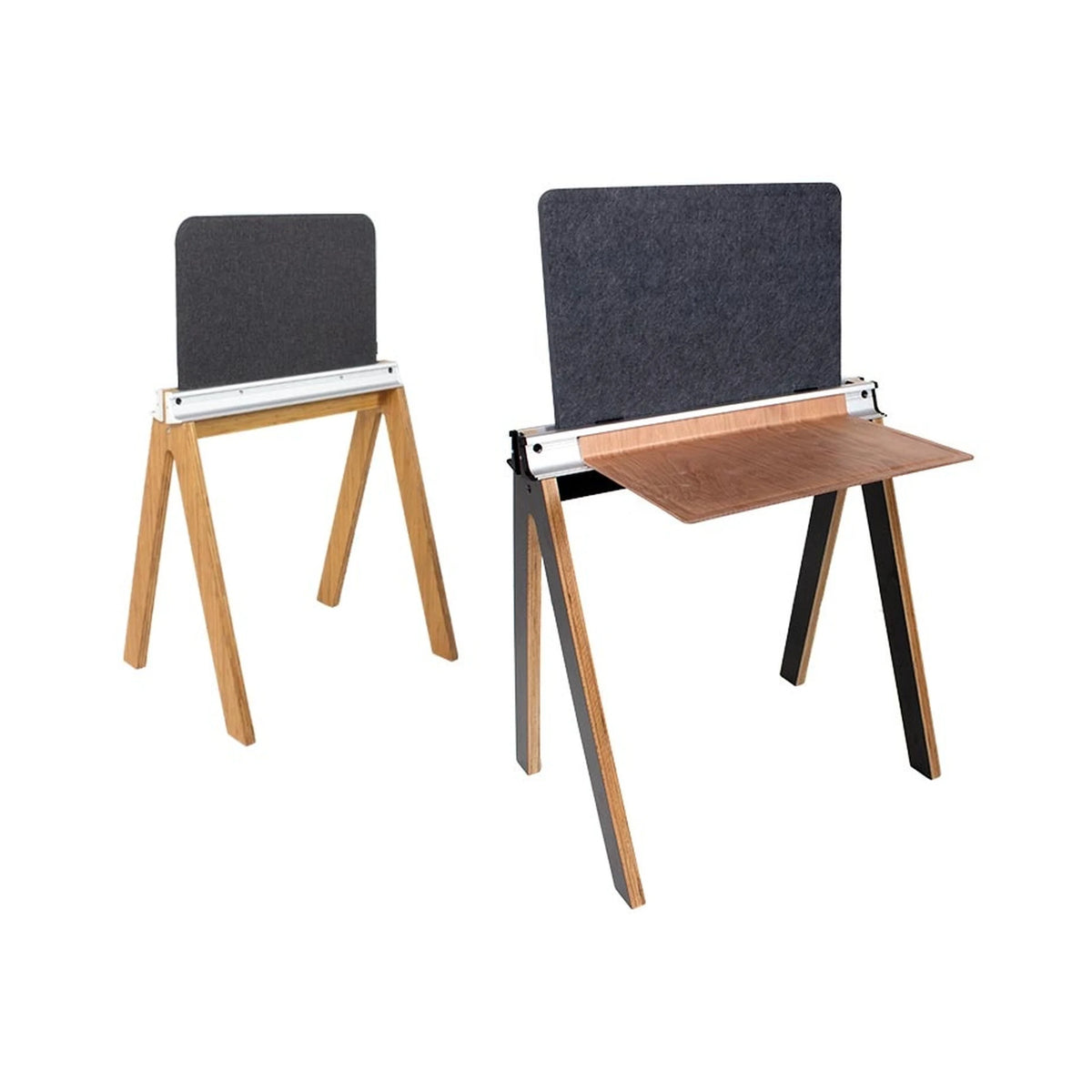 4er Lernarbeitsplatz inkl. Board's & Trennwände | Kibemo