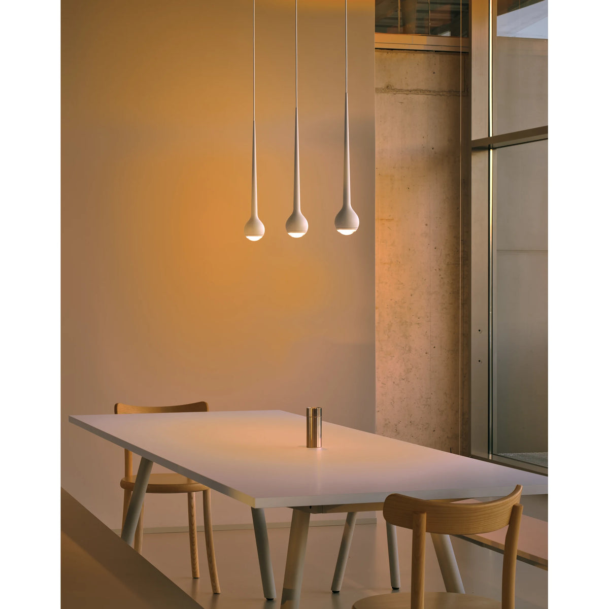 Pendant light with glare-free 360° light | Falling Sun