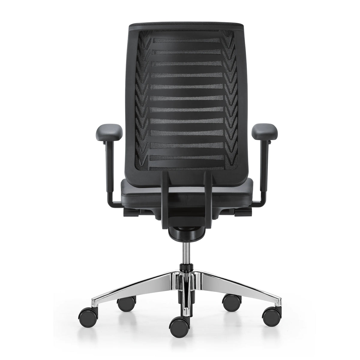 Bürostuhl mit Netzrücken und automatischer Synchronmechanik | Girsberger Reflex 1