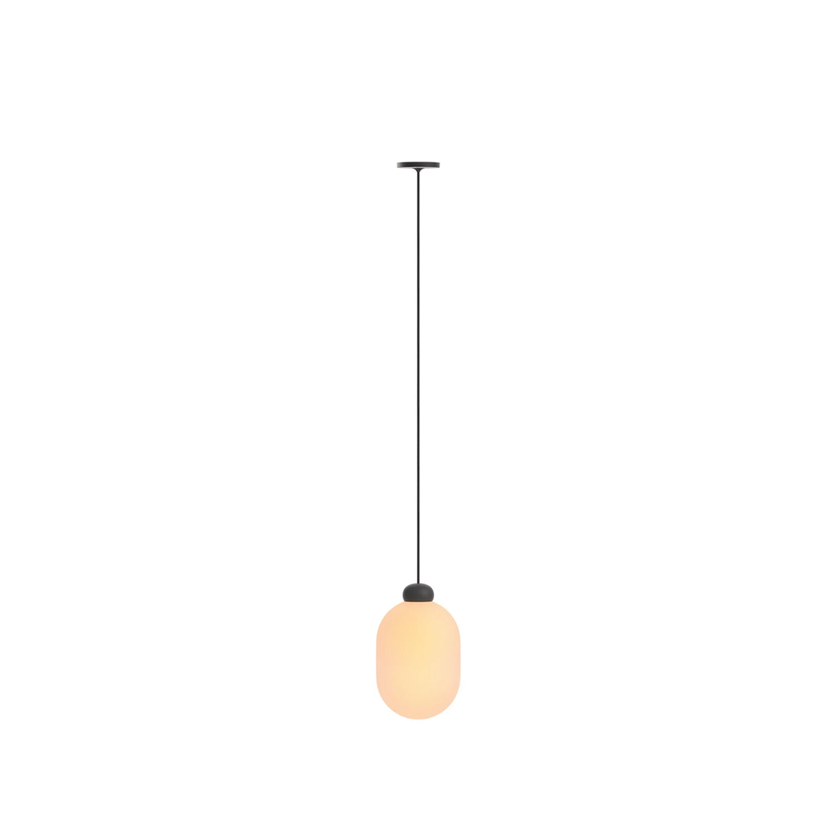 Hand-blown glass pendant light with Sunset Dimming | Sun