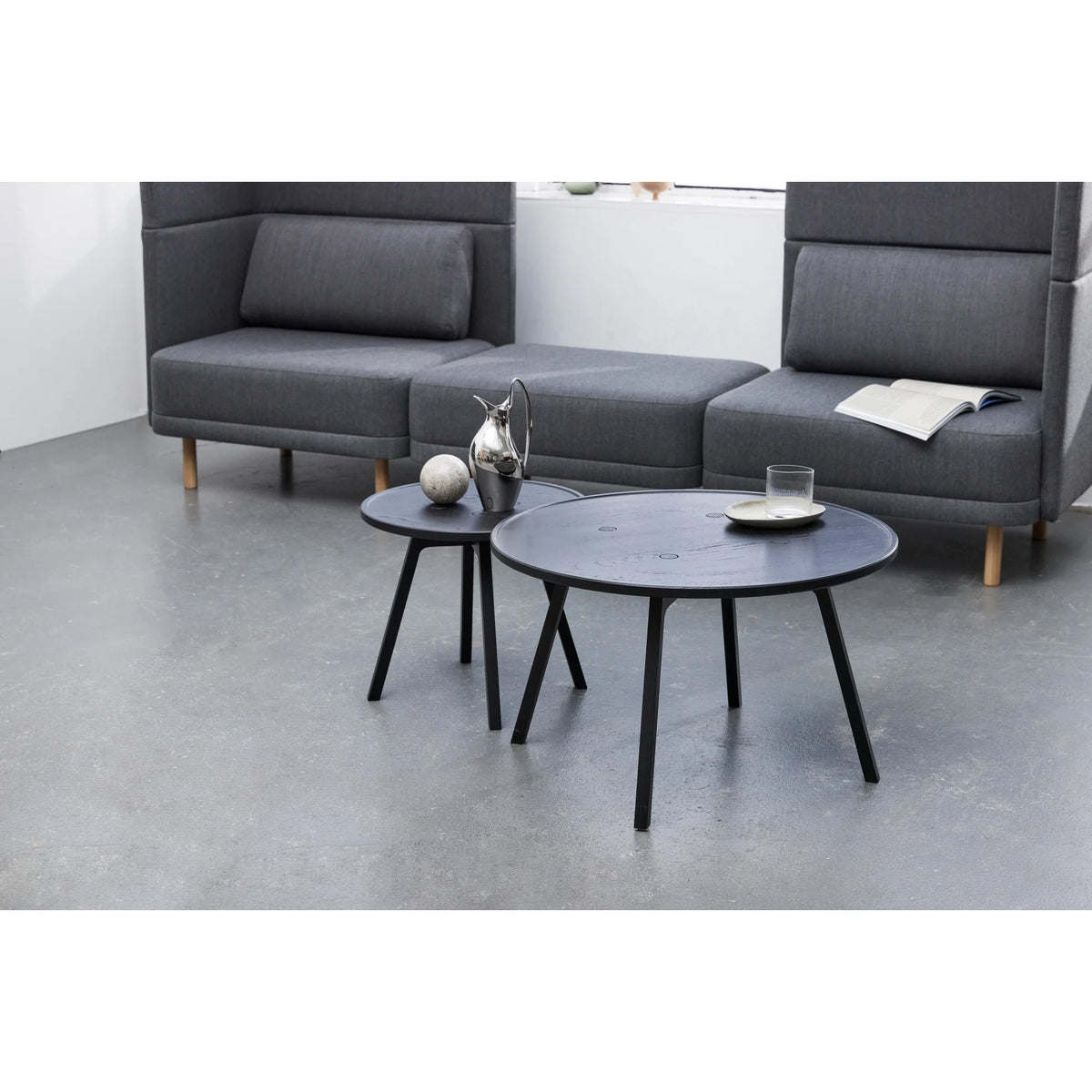 Design Beistelltisch, rund in zwei Durchmessern | C2