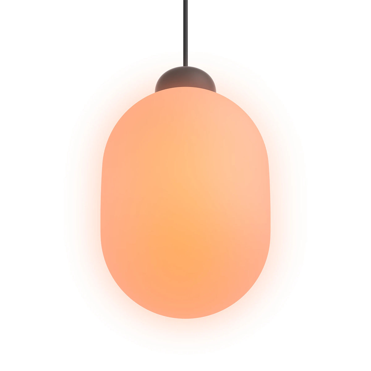 Hand-blown glass pendant light with Sunset Dimming | Sun