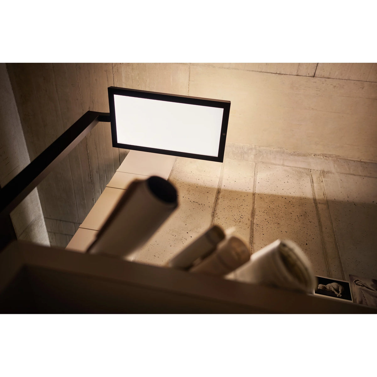 Floor lamp for offices with direct and indirect light | Bob