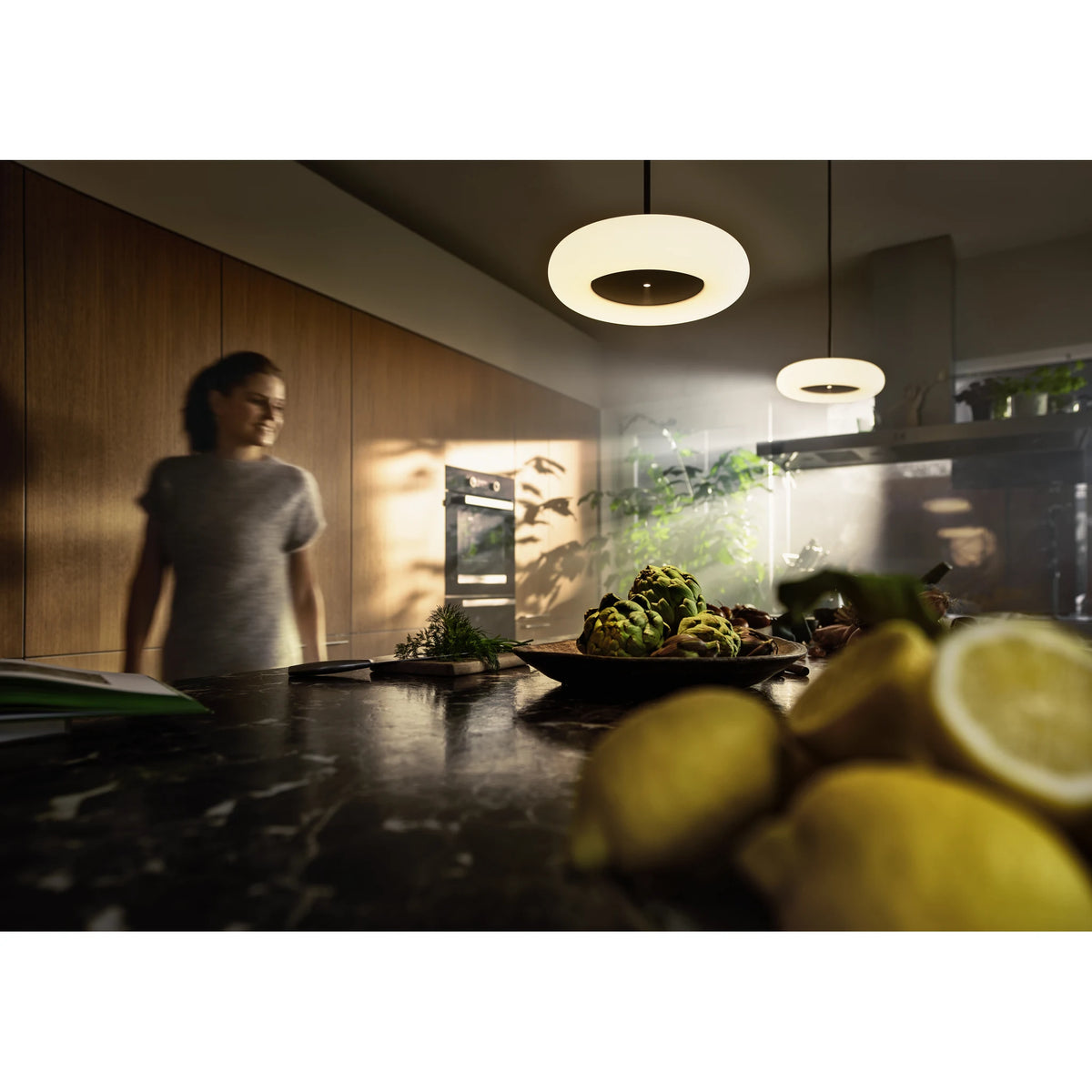 Pendant light Ø 45 cm, 3000 K, DALI-dimmable | Oto