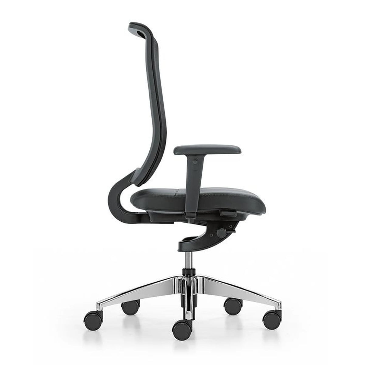 Bürostuhl mit Netzrücken und automatischer Synchronmechanik | Girsberger Reflex 1