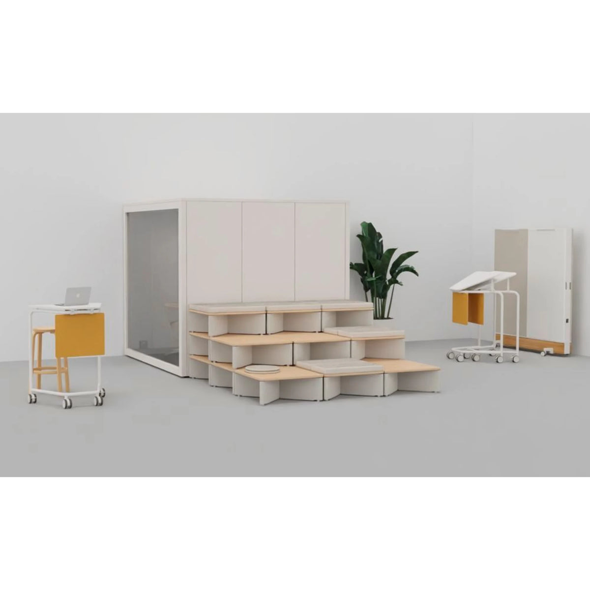 Lernlandschaft für flexible Raumkonzepte | Vitra Reset