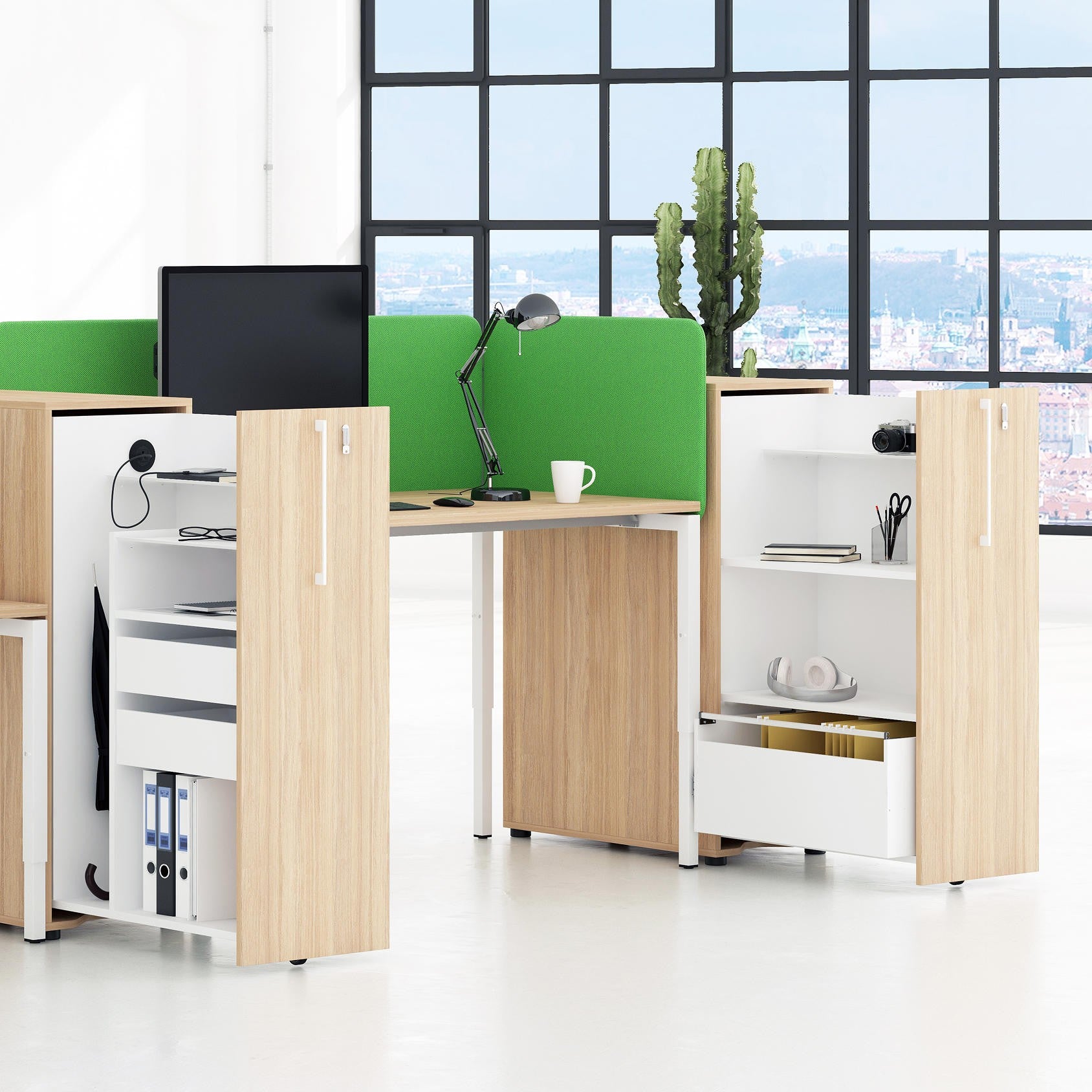 Aktenschrank / Ausziehschrank abschliessbar | Boxi
