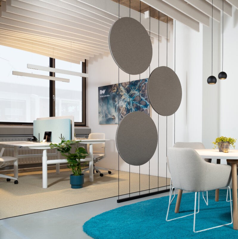 Solution d'espace dans la salle avec certificat GS et réduction sonore de 31,9 dB (norme ISO) | Espace silen