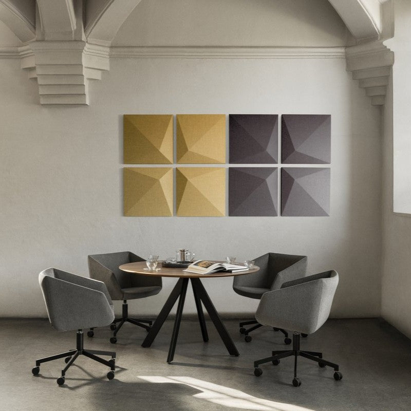 Akustikplatten mit Ecophon Füllung 60x60x5 cm – Top Akustiklösung mit Absorptionsklasse A