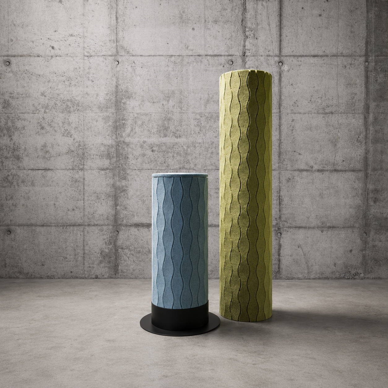 Acoustic Column Tower – Top Acoustic Solution with Absorption Class A | Swiss Design