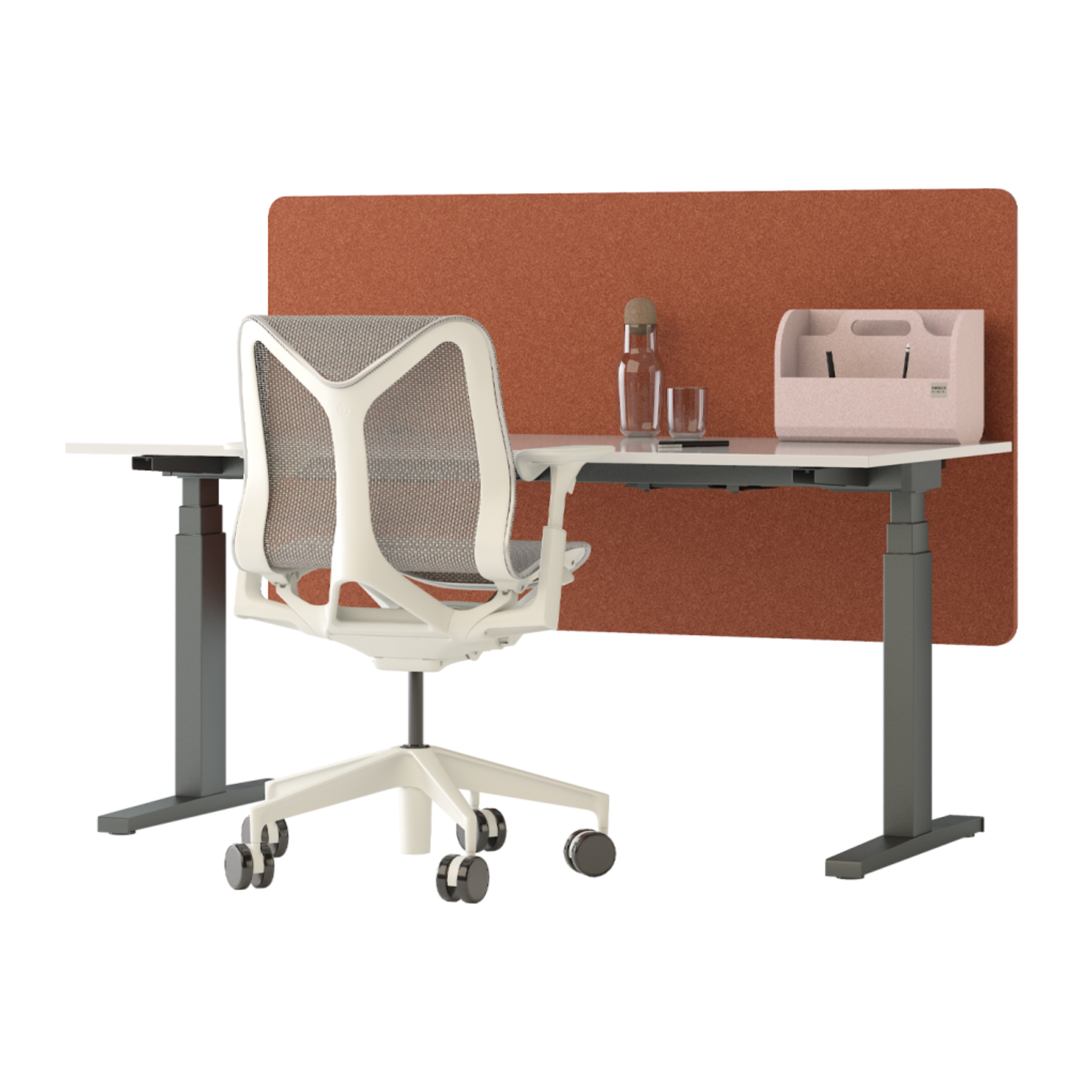 Akustischer Arbeitsplatztrenner Tisch Schweiz