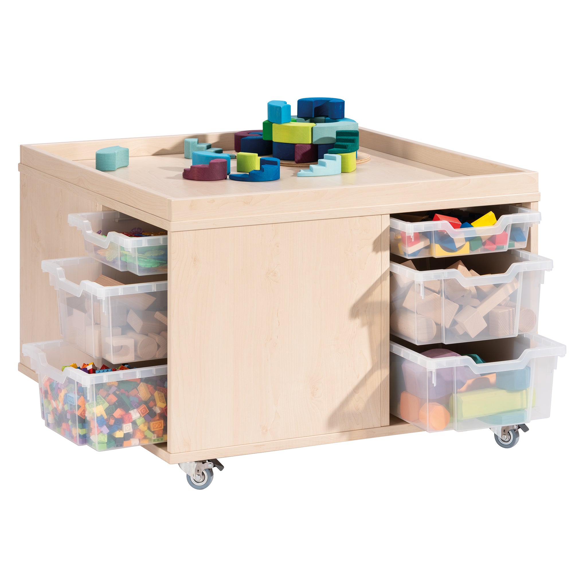 Kindergartenmöbel Bauwagen Birke