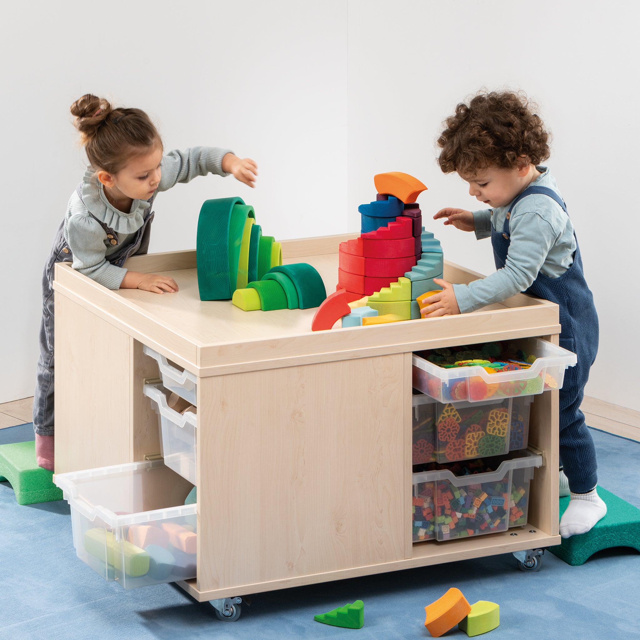 Mobiler Bauwagen Kindergarten