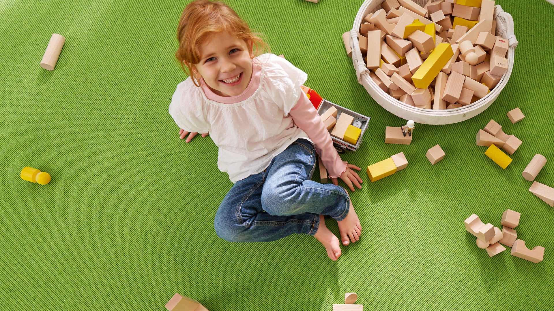 Tretford Premium Bauteppich Kindergarten / Spielteppich