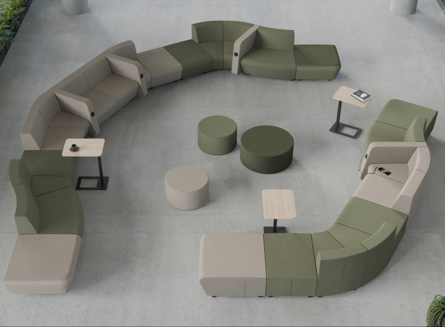 Sitzgruppen Indoor - Flexibel und vielseitig einsetzbar