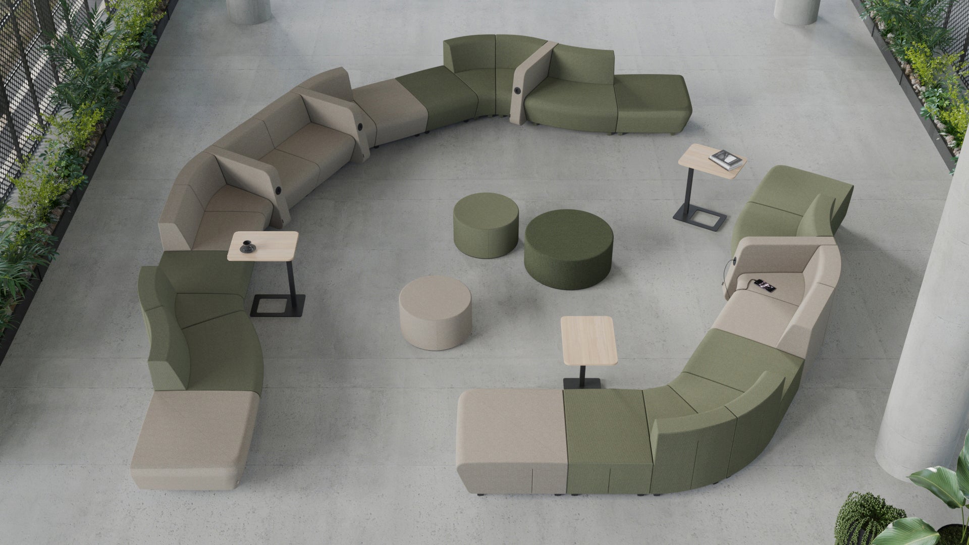 Sitzgruppen Indoor - Flexibel und vielseitig einsetzbar