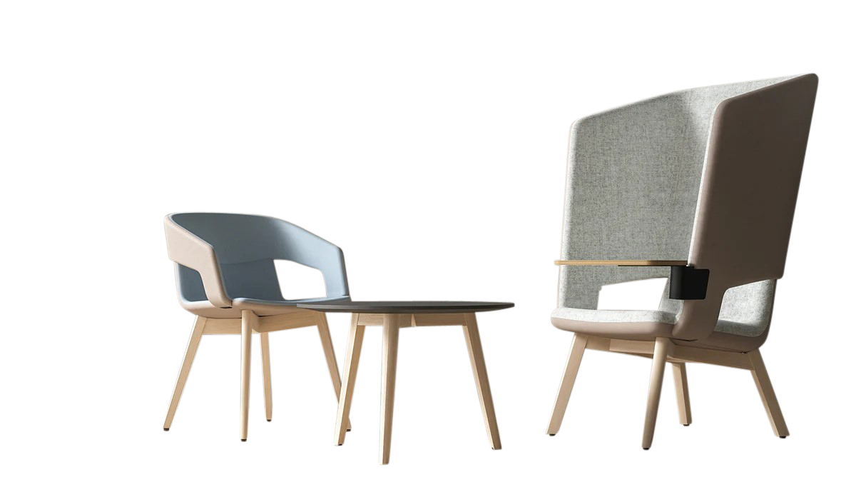 Twist and Sit Bürostuhl mit flexibler Sitzfläche für dynamisches Sitzen