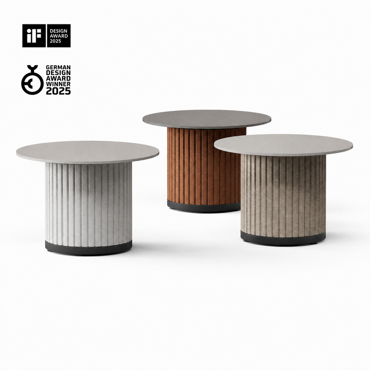 Colonne acoustique de table basse avec le bruit ǀ Parthos