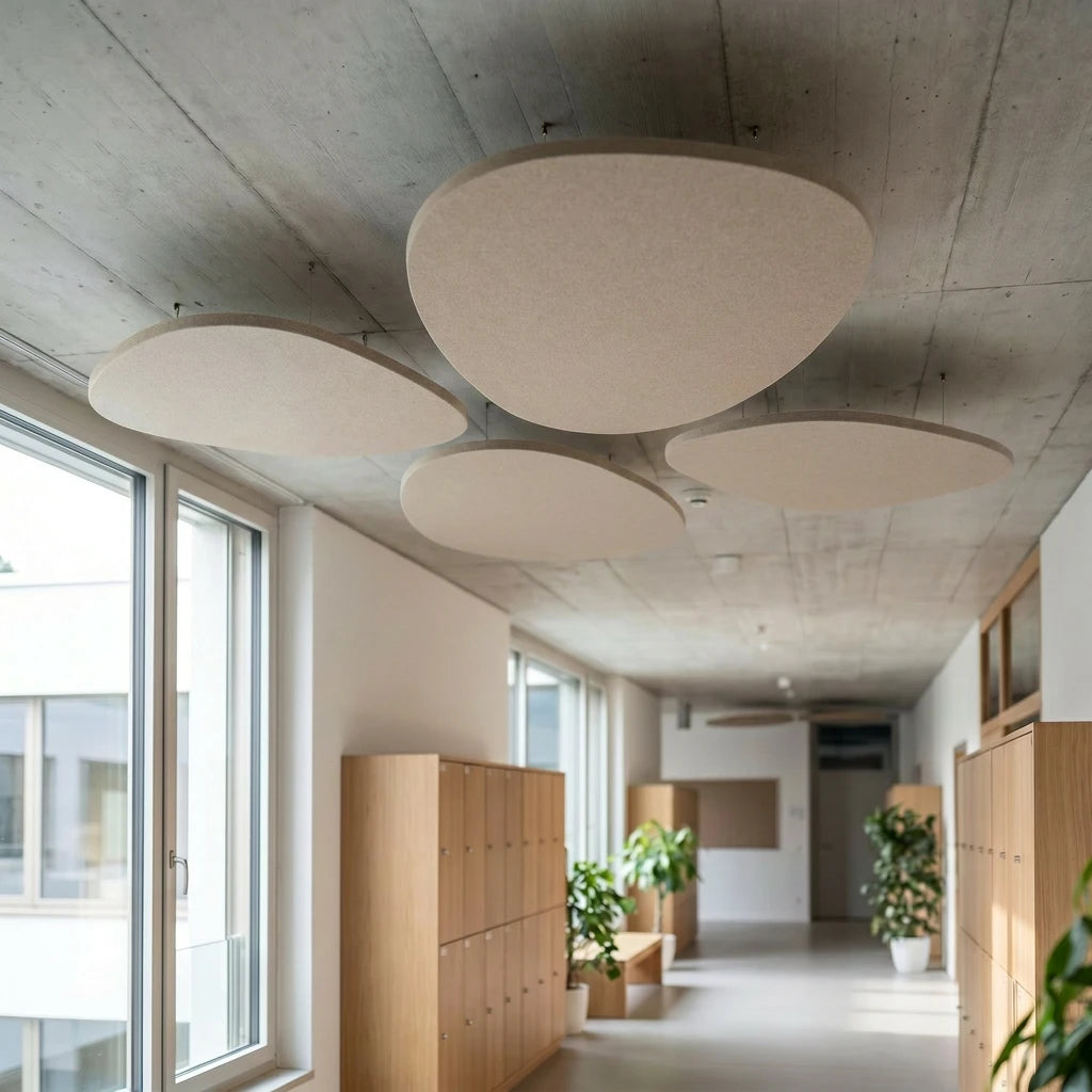 Ceiling Panel Set STONE – Top Acoustic Solution with Absorption Class A | Swiss Design