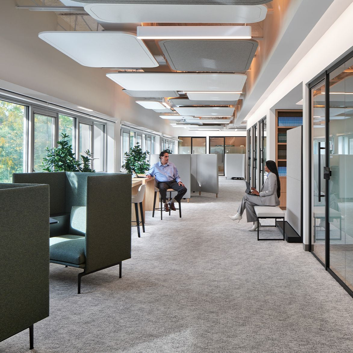 Modernes Akustik-Deckenpanel für Architekten