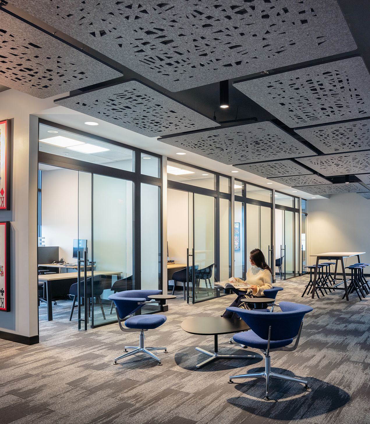 Akustik-Deckenpanel für professionelle Innenarchitektur