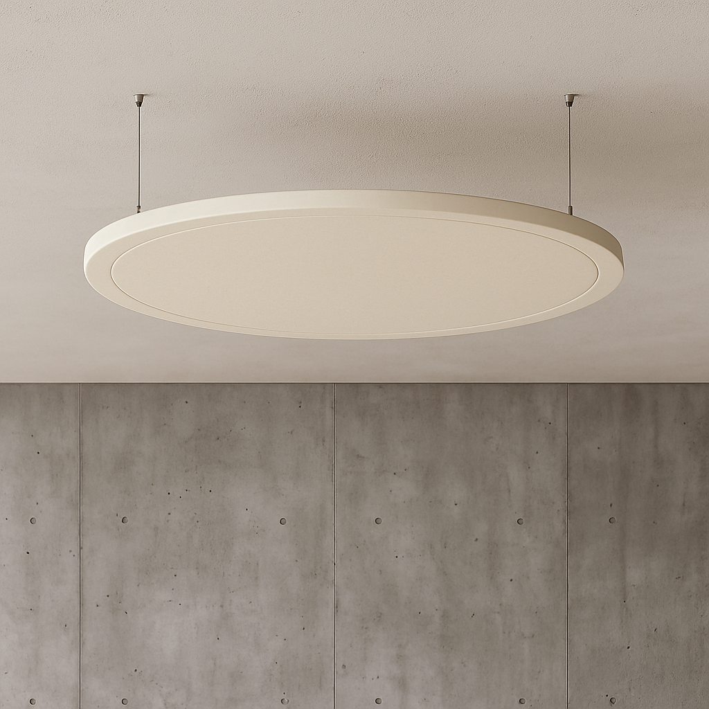 Rundes Deckenpanel Round von Impact Acoustic im Büro