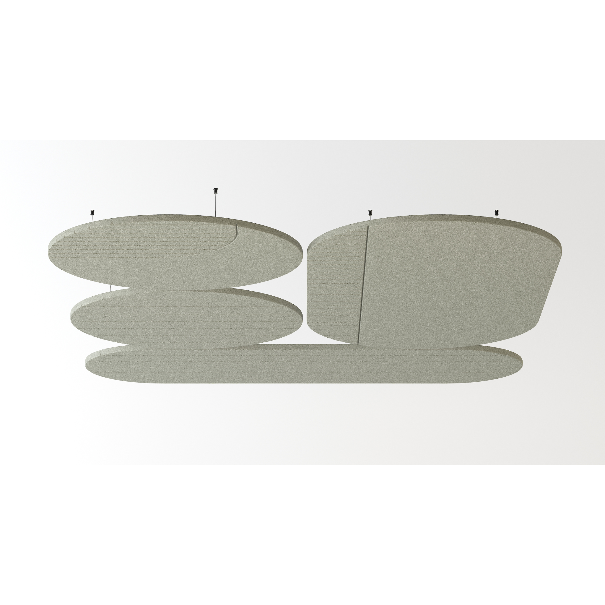 Deckenpanel Vela Detailansicht Oberfläche