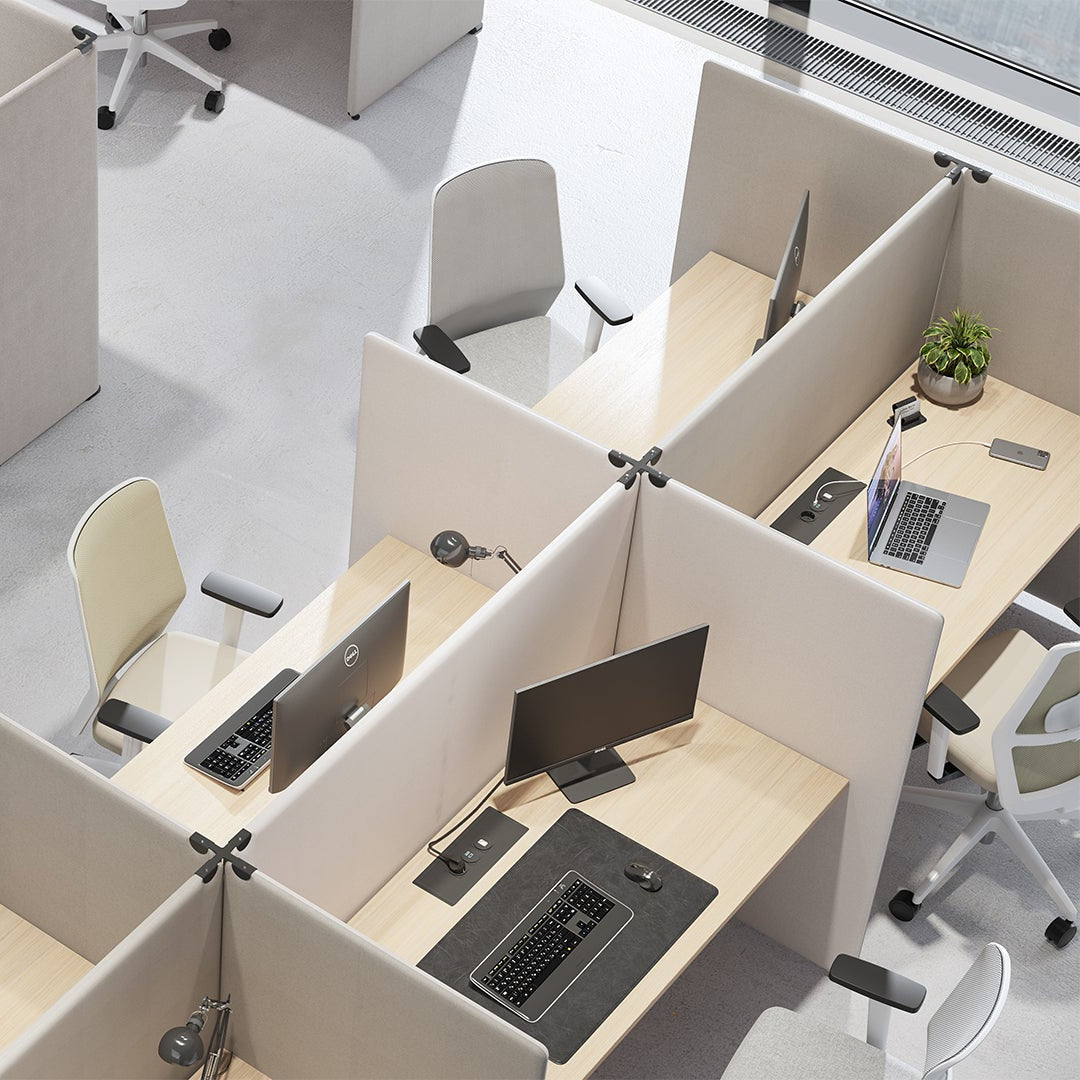 Focus sur les lieux de travail acoustiques et flexiblement extensibles | Mon espace