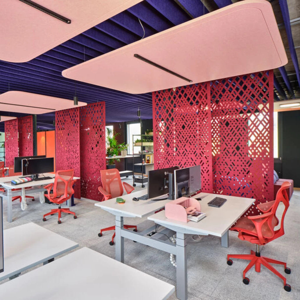 Hängender Raumtrenner Akustik Schweiz