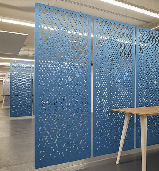 Hängender Raumtrenner Architektur Objektbau