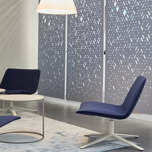 Raumteiler hängend mit Schallabsorption