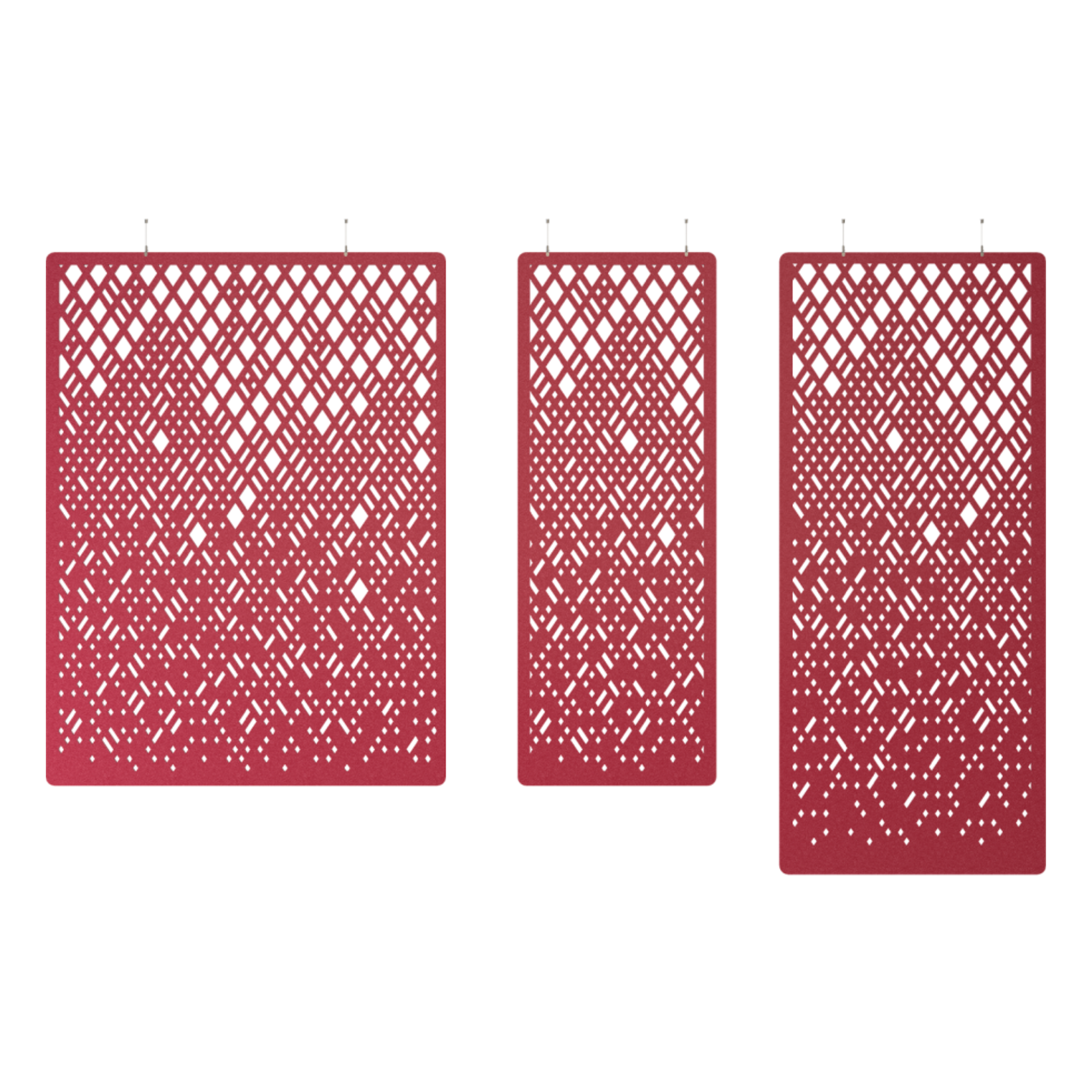 Akustischer hängender Raumtrenner Open Space