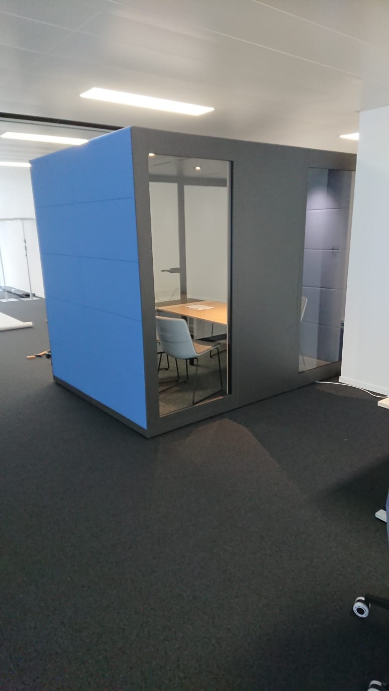 Meetingbox für 4 Personen / Silent Room L | Kibemo