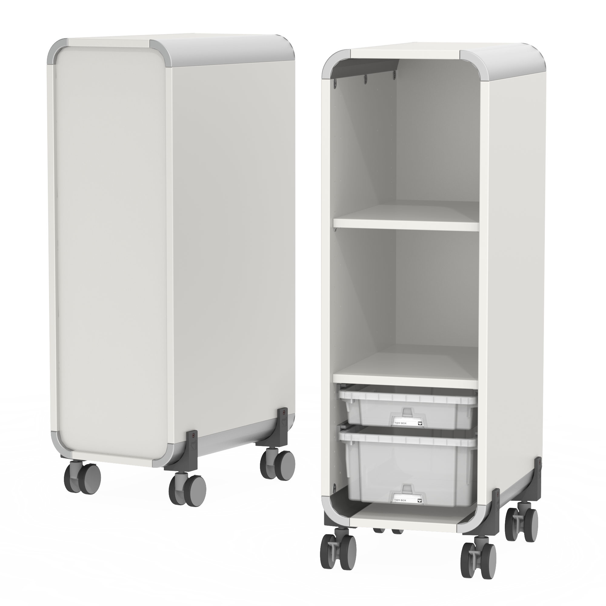 Schulmöbel Schweiz Change Caddy mit Rollen