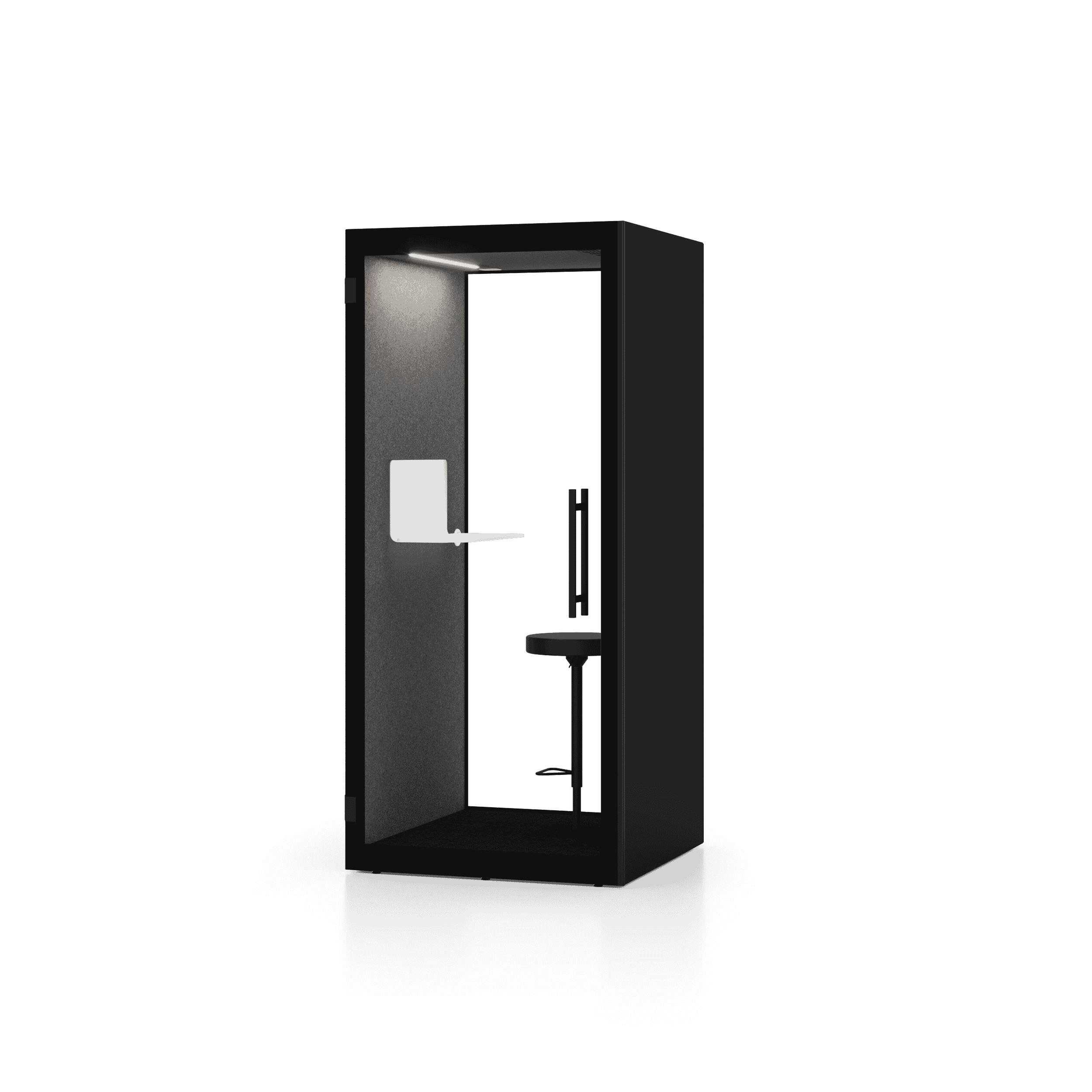 Phone Booth mit GS-Zertifikat & 27.3 dB Schallreduktion (ISO-Norm) | Chatbox Single