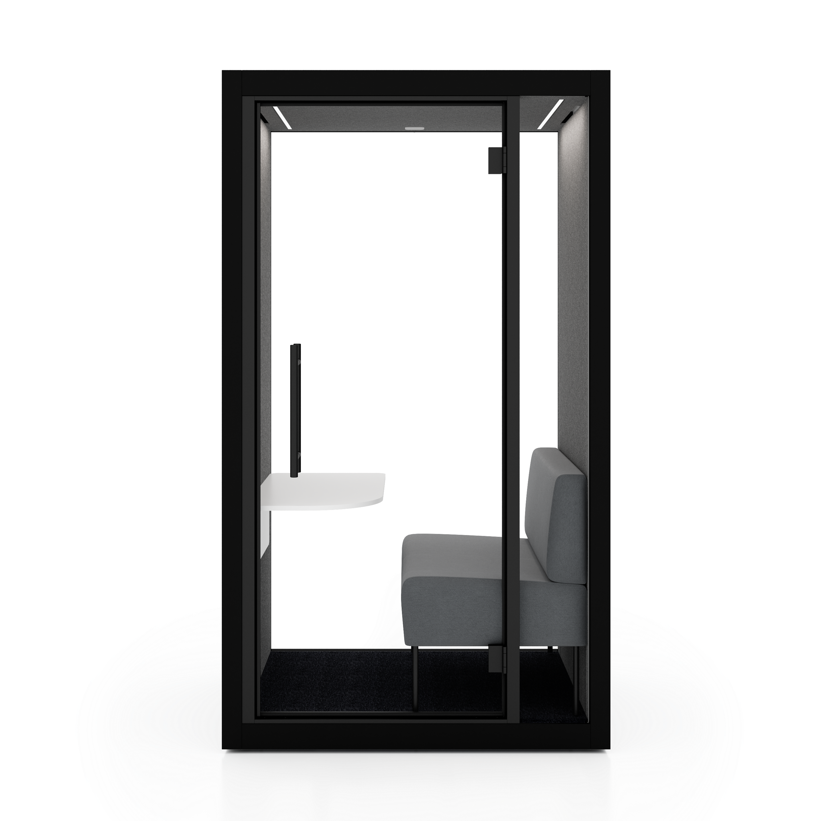 Phone Box mit GS-Zertifikat & 27.8 dB Schallreduktion (ISO-Norm) | Chatbox Solo