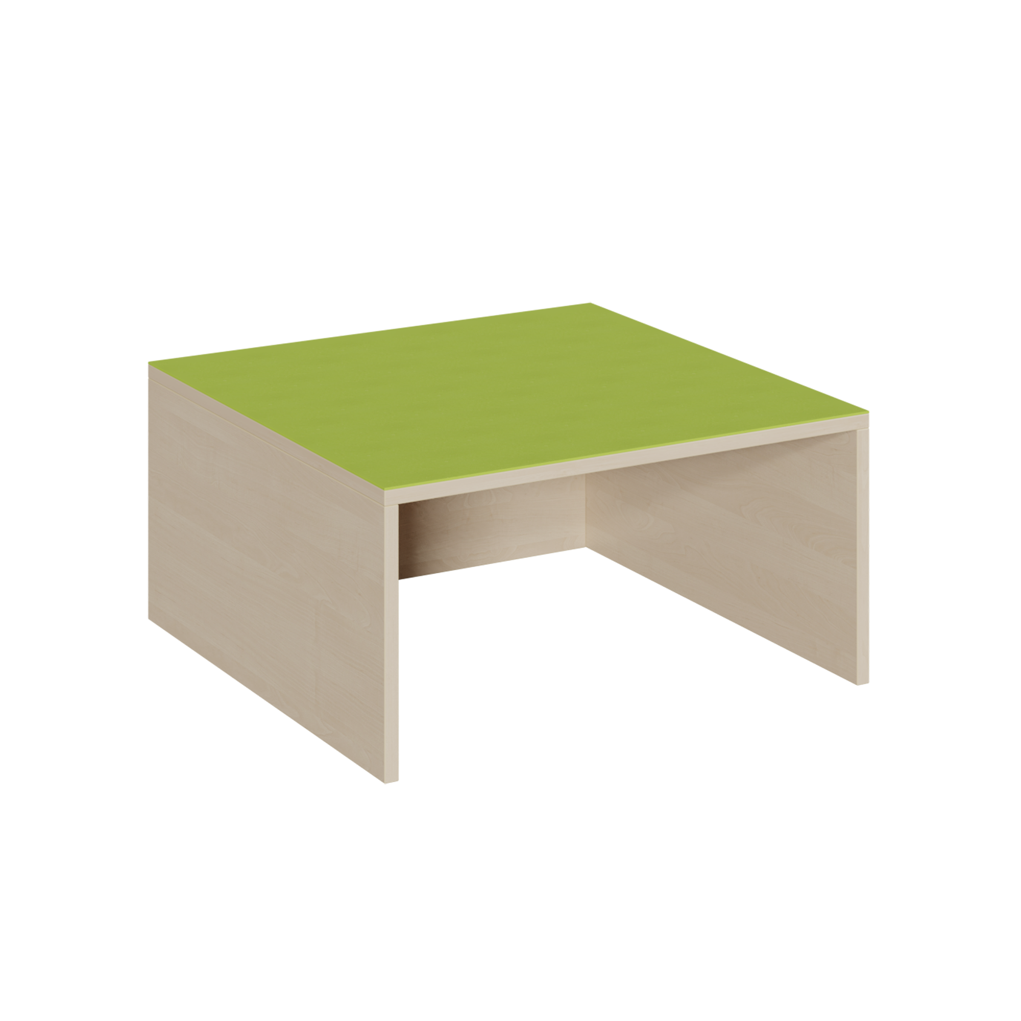 Plate-forme quadrat avec surface de linoléum (pour 1 rouleau)