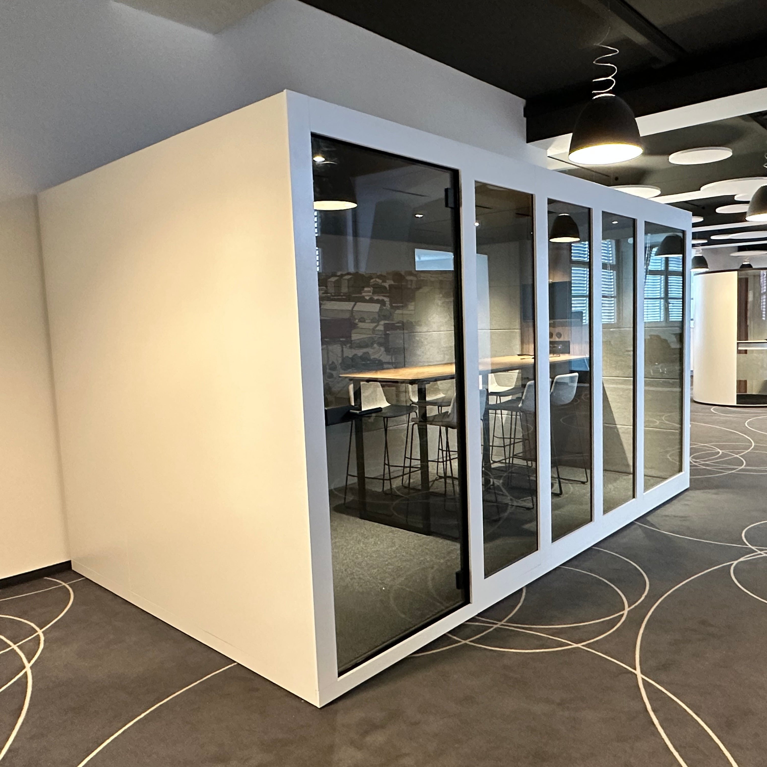 Salle de réunion - Salle de réunion - Espace dans le système spatial pour 7 personnes |  Box silencieux xl