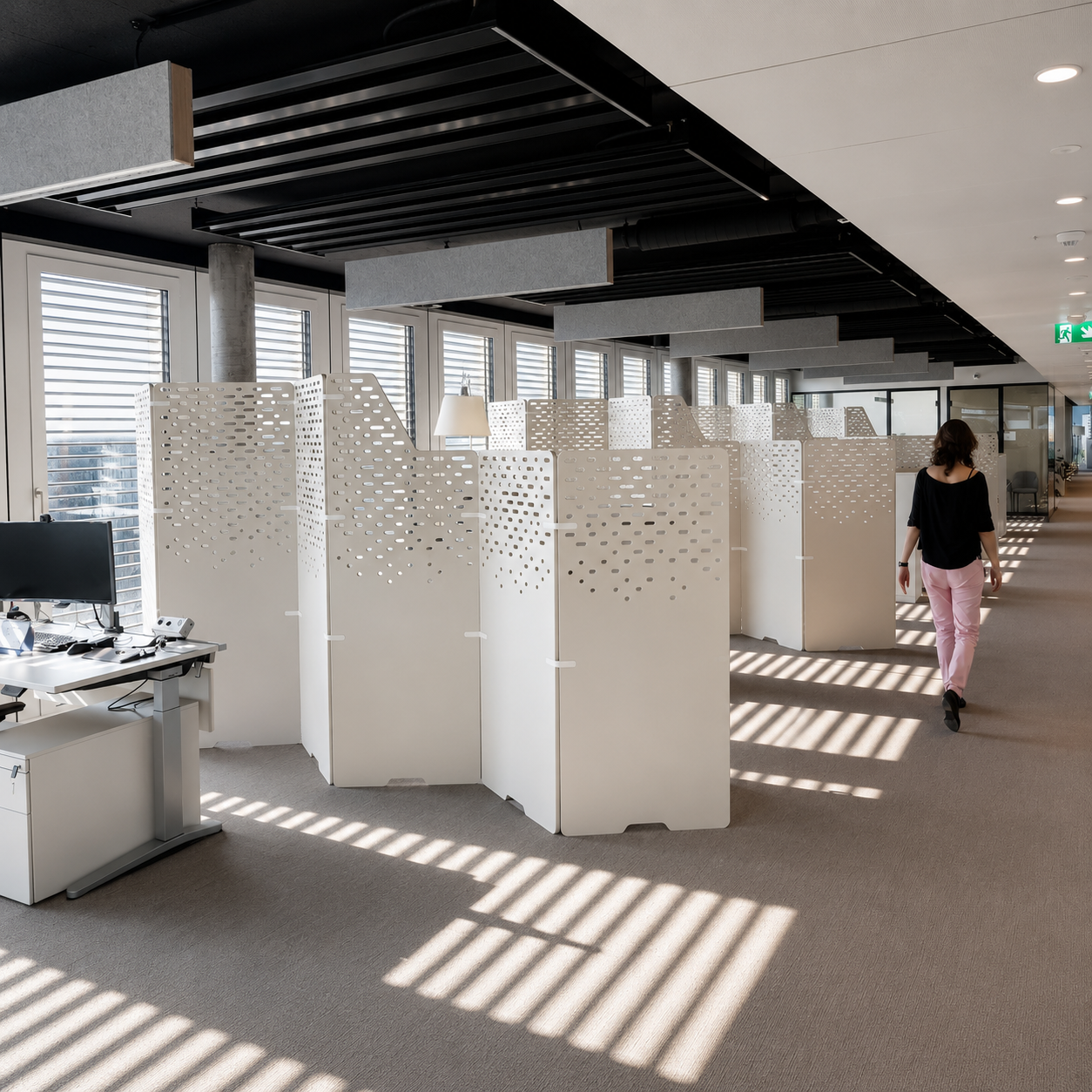 Modular Room Dividers – Top Acoustic Solution with Absorption Class A | Swiss Design