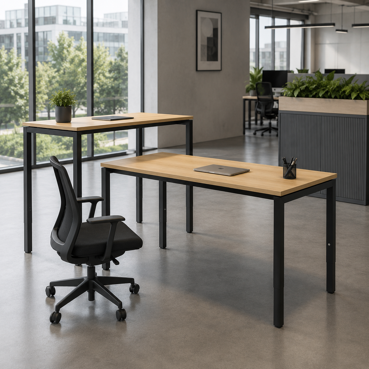 Schreibtisch höhenverstellbar zum Top-Preis | NOVA H