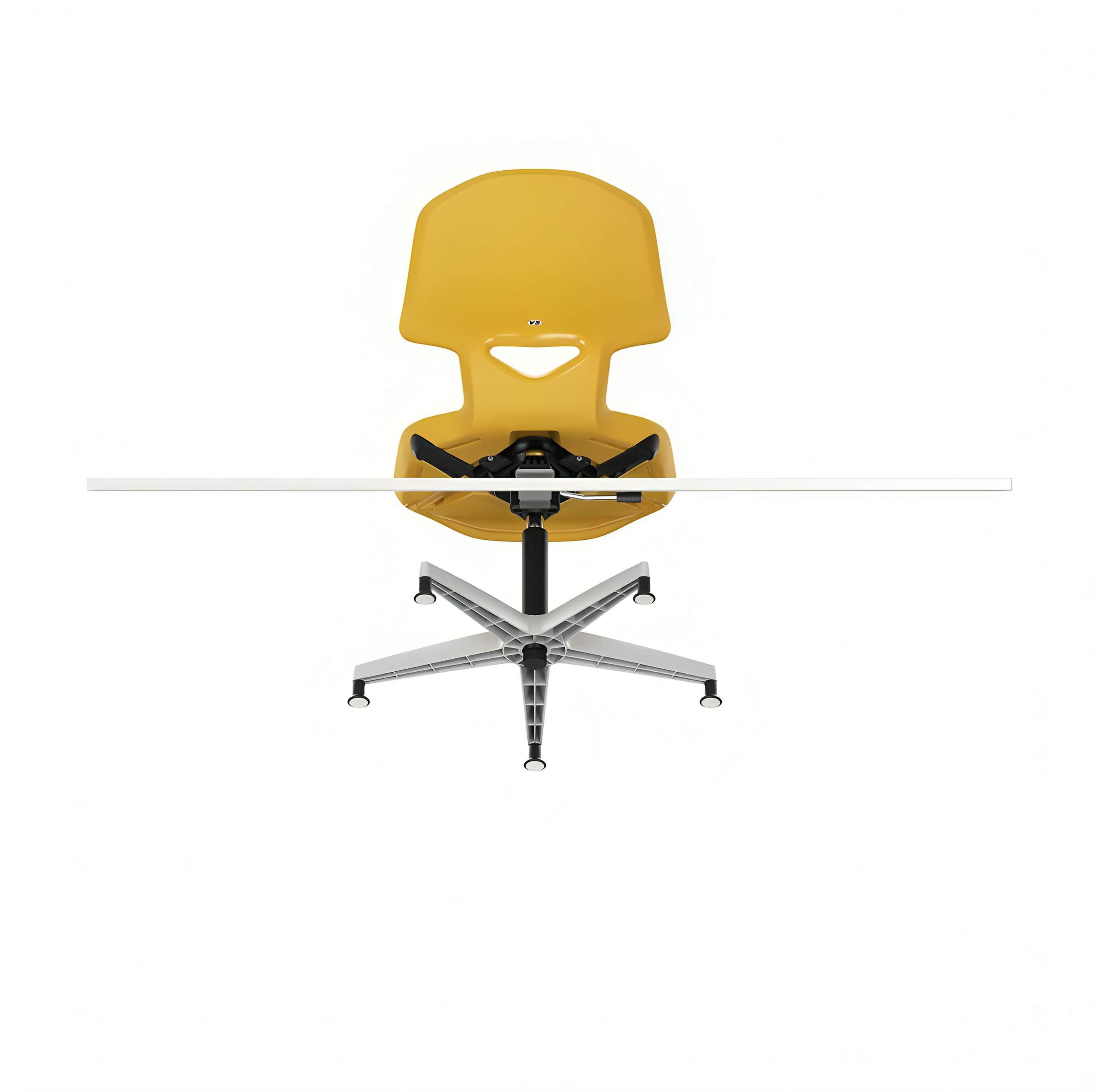 Chaise étudiante avec coque en plastique recyclable | Postura