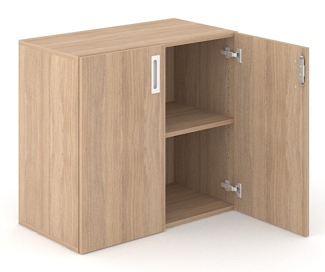 Sideboard Buero 2OH aus Holz mit Schwenktuere