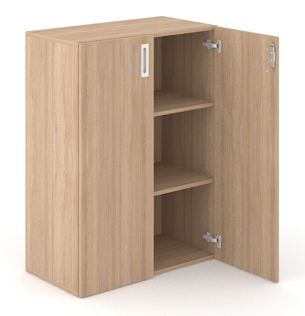 Sideboard Buero 3OH aus Holz mit Schwanktuere